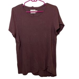 Pact‎ Women's Burgundi Short Sleeve Tee